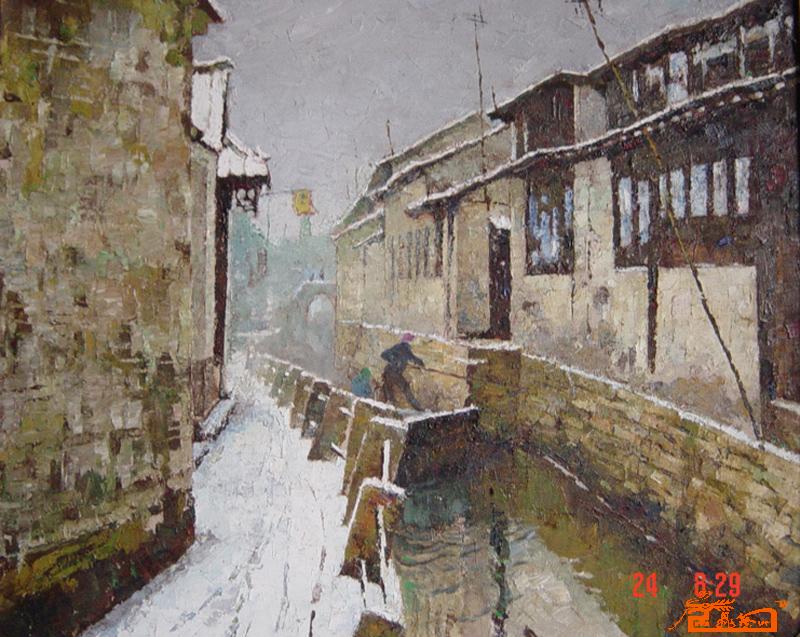 姑苏初雪50x60