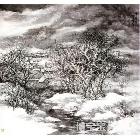 雪霁图 山水画 王修光作品 类别: 国画山水作品