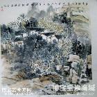 山水图 山水画 梁国海作品 类别: 国画山水作品