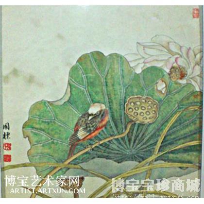 《秋趣》 工笔花卉 杨国彪博古画作品 类别: 工笔花卉